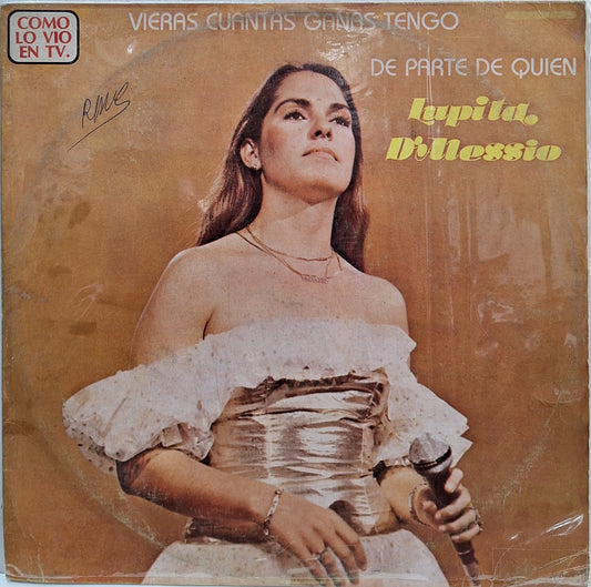 LUPITA D ALESSIO - VIERAS CUANTAS GANAS TENGO  LP