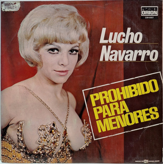 LUCHO NAVARRO - PROHIBIDO PARA MENORES  LP