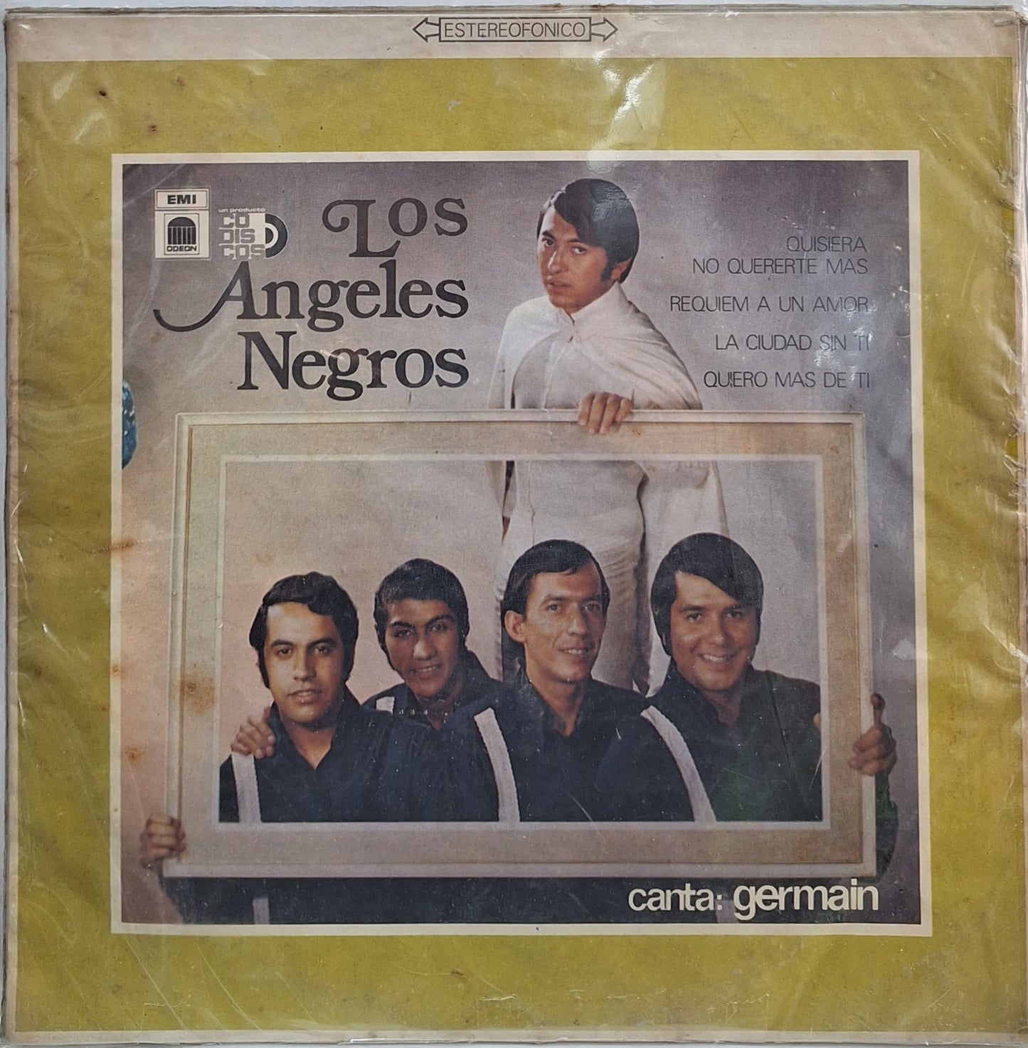 LOS ANGELES NEGROS - CANTA GERMAIN  LP