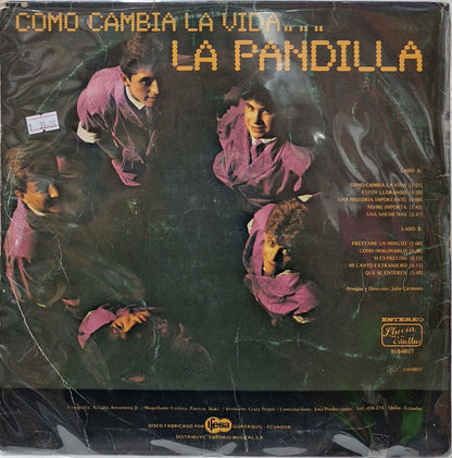 LA PANDILLA - COMO CAMBIA LA VIDA LP (DE EPOCA)