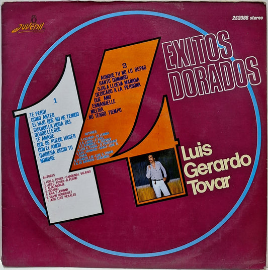 LUIS GERARDO TOVAR - 14 EXITOS DORADOS  LP