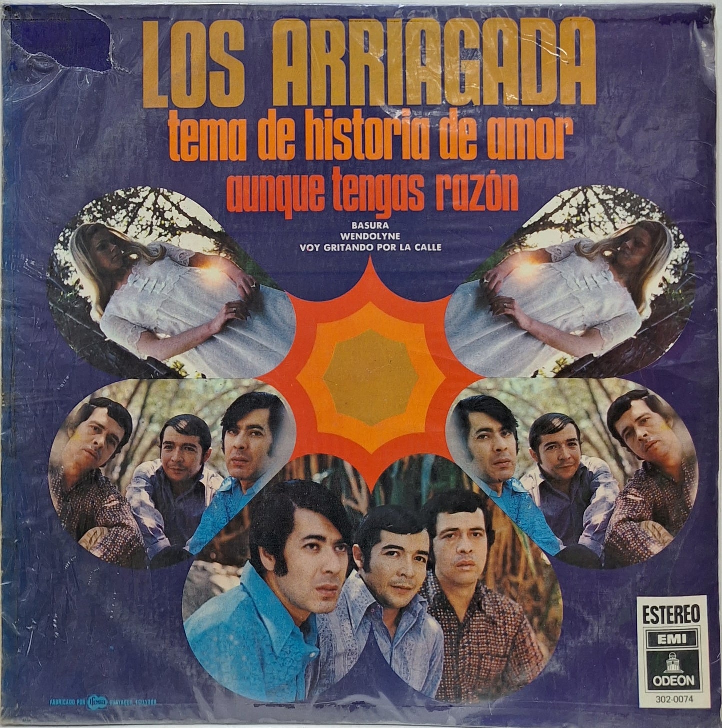 LOS ARRIAGADAS - TEMA DE HISTORIA DE AMOR  LP