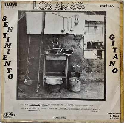 LOS AMAYAS - SENTIMIENTO GITANO  LP