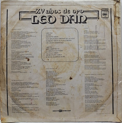 LEO DAN - XV AÑOS DE ORO  LP