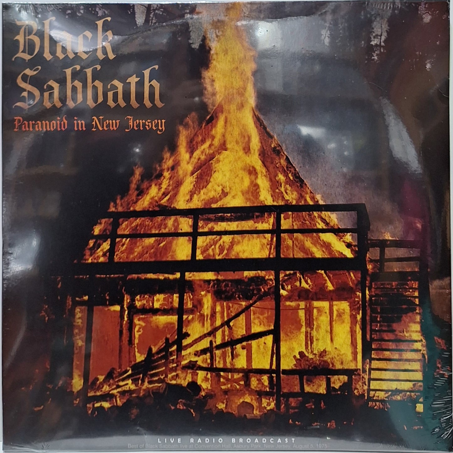 BLACK SABBATH - PARANOID IN NEW JERSEY  LP