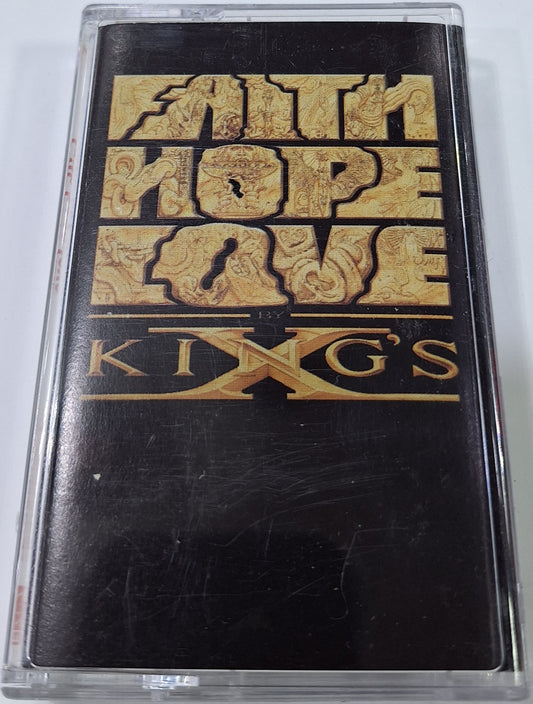 FAITH HOPE LOVE - BY KINGS X  CASSETTE