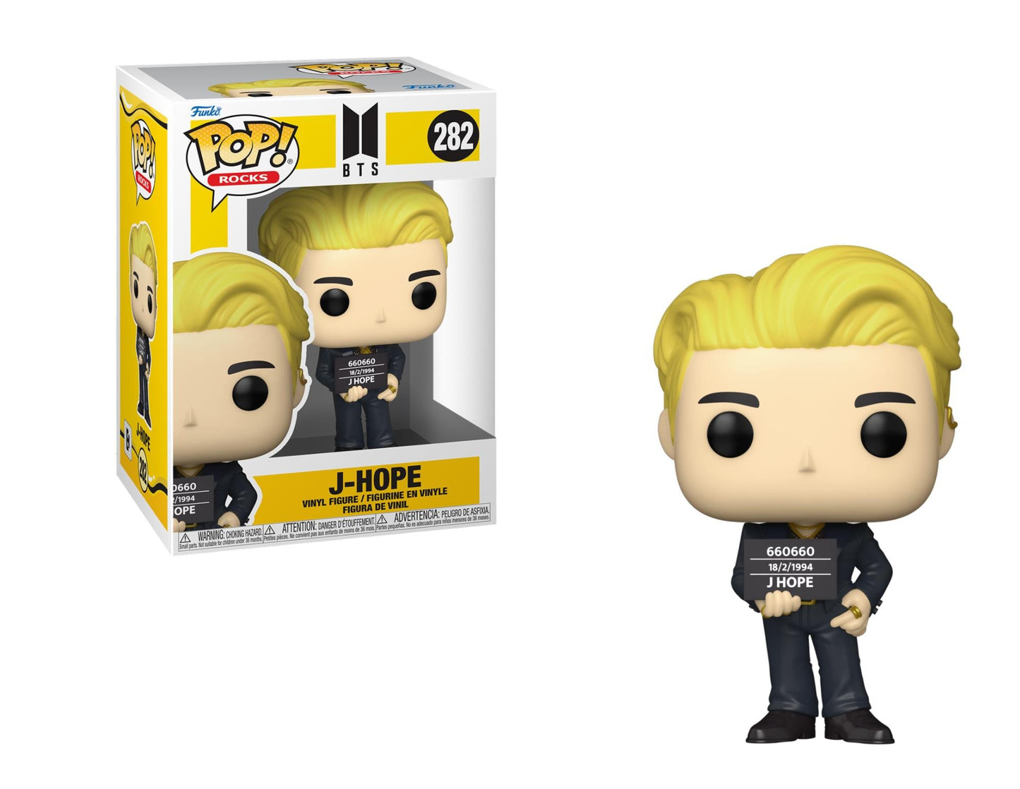 BTS - J-HOPE MUÑECO FUNKO POP ROCKS 282