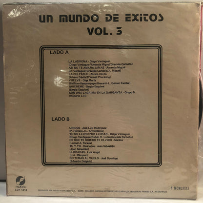 UN MUNDO DE EXITOS VOL.3  LP