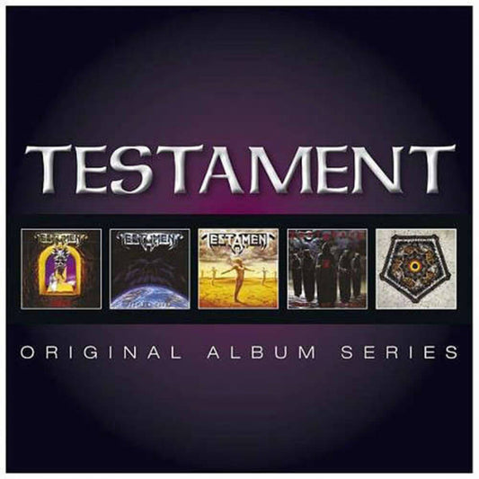 TESTAMENT - ORIGINAL ALBUM SERIES 5CDS