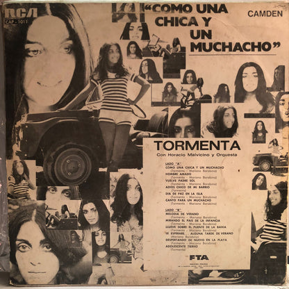 TORMENTA - COMO UNA CHICA Y UN MUCHACHO LP