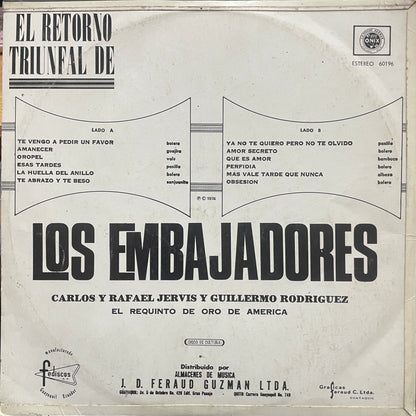 LOS EMBAJADORES - EL RETORNO TRIUNFAL DE LP