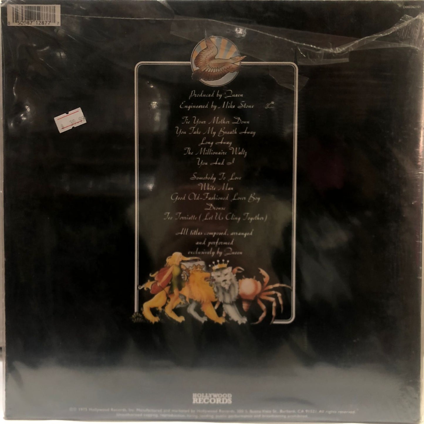 QUEEN - A DAY AT THE RACES  LP (USED)