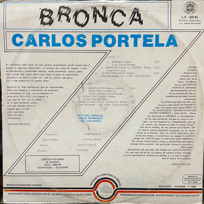 CARLOS PORTELA - BRONCA LP
