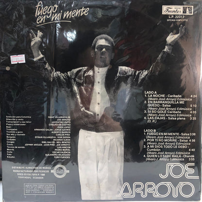 JOE ARROYO - FUEGO EN MI MENTE  LP