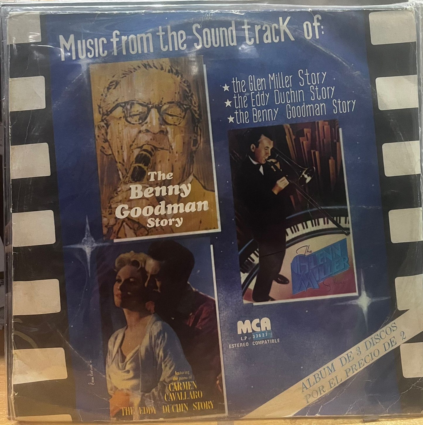 THE BENNY GOODMAN STORY - MUSIC FROM THE SOUND TRACK LP