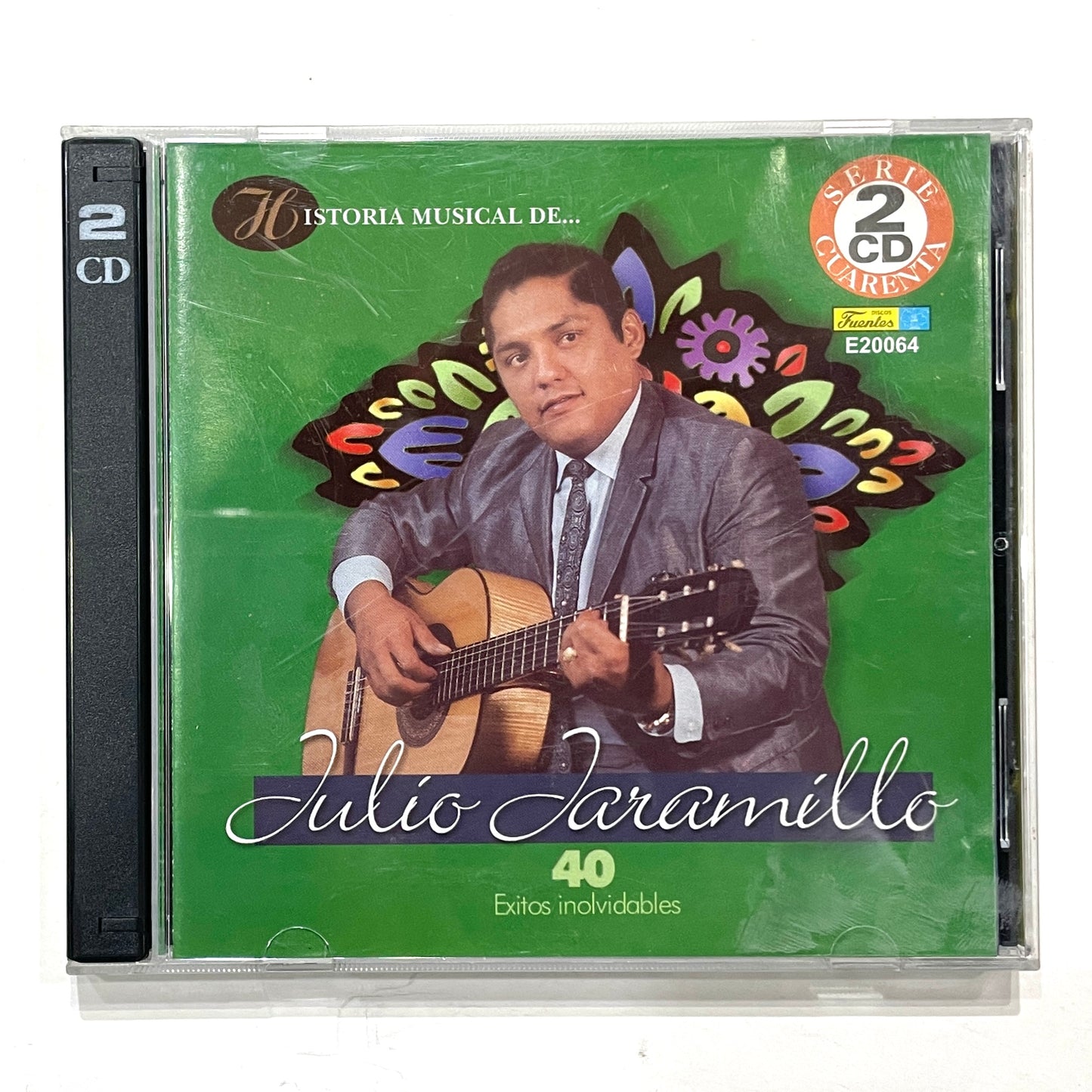 JULIO JARAMILLO - HISTORIA MUSICAL DE... 40 EXITOS INOLVIDABLES 2CDS