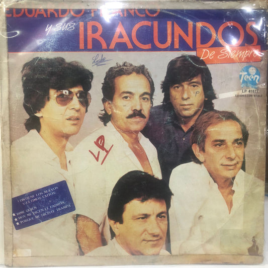 EDUARDO FRANCO Y SUS IRACUNDOS DE SIEMPRE LP