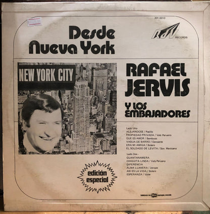 RAFAEL JERVIS Y LOS EMBAJADORES - DESDE NUEVA YORK LP