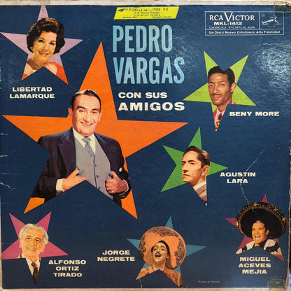 PEDRO VARGAS CON SUS AMIGOS LP