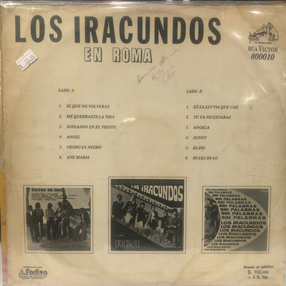 LOS IRACUNDOS - EN ROMA  LP