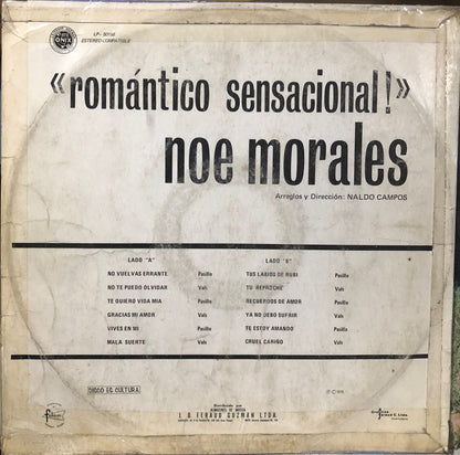 NOE MORALES - ROMANTICO SENSACIONAL LP