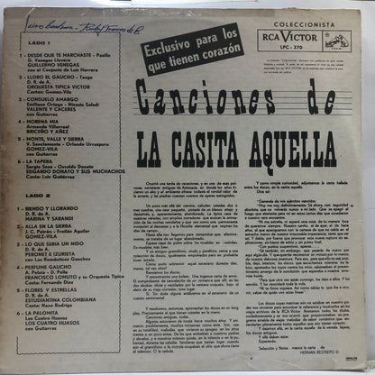 AQUELLAS CANCIONES DE LA CASITA AQUELLA LP