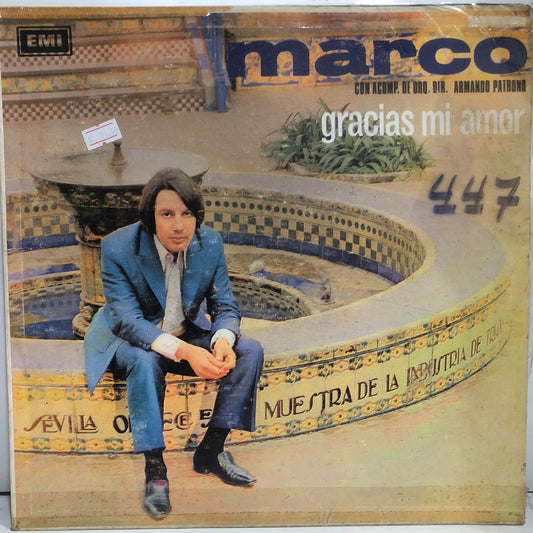 MARCO CON ACOP. DE ORQ. DIR. ARMANDO PATRONO - GRACIAS MI AMOR LP