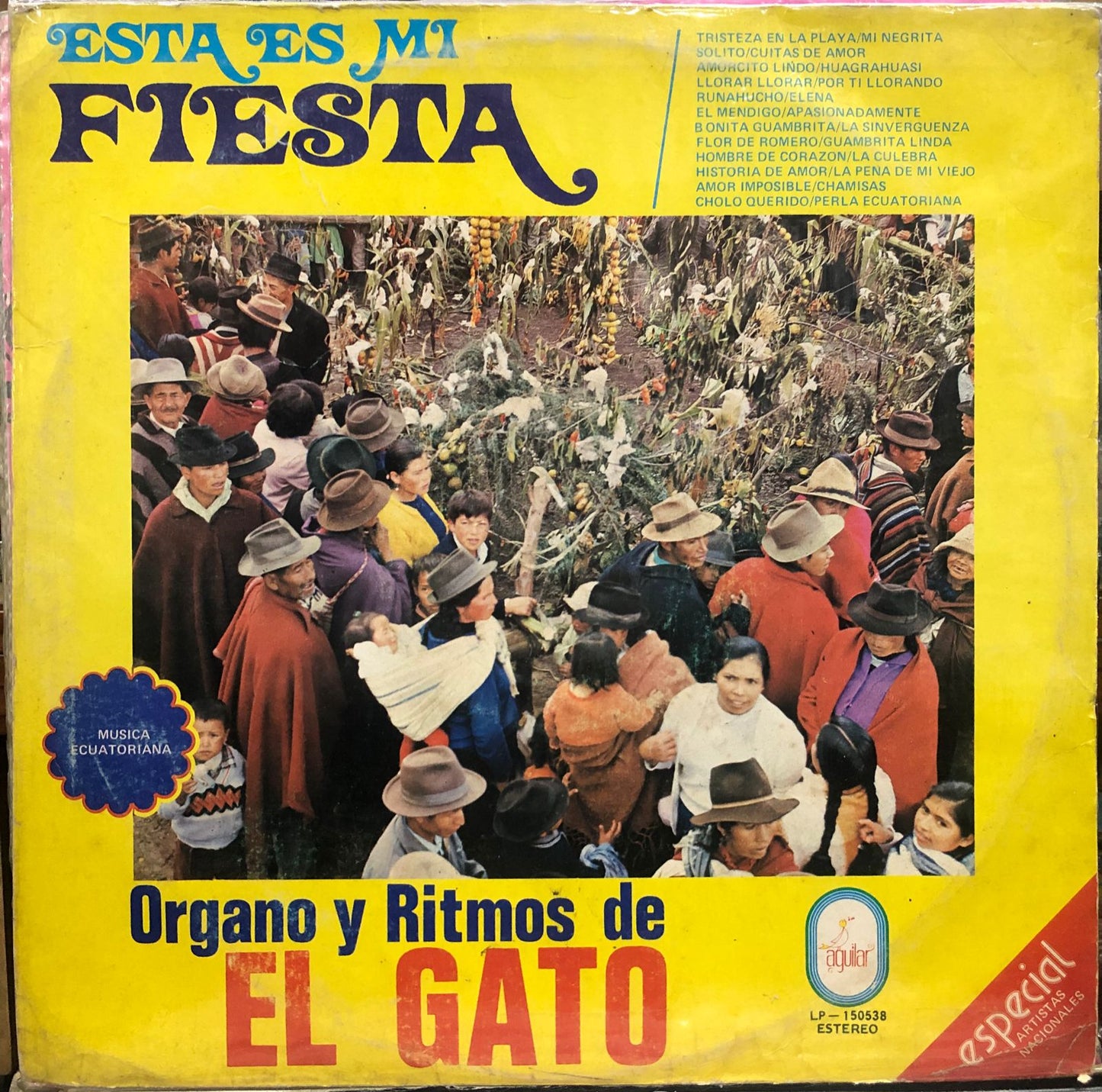 EL GATO - ESTA ES MI FIESTA LP