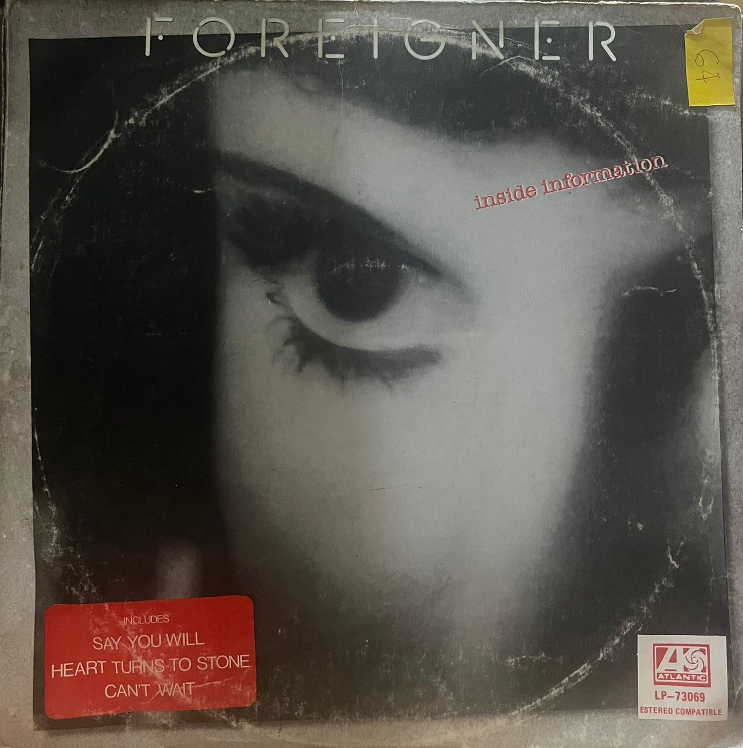 FOREIGNER - INSIDE INFORMATION LP