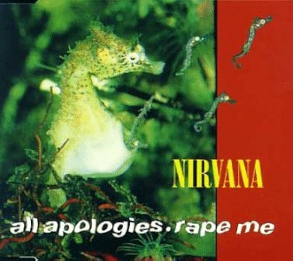 NIRVANA - ALL APOLOGIES RAPE  CD SINGLE