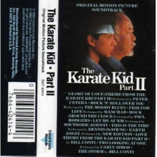 THE KARATE KID - PART.II - ORIGINAL MOTION PICTURE SOUNDTRACK  CASSETTE