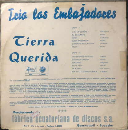 LOS EMBAJADORES - TIERRA QUERIDA LP