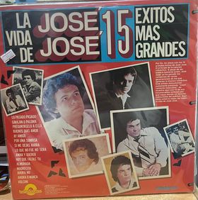 JOSE JOSE - 15 EXITOS MÁS GRANDES LP