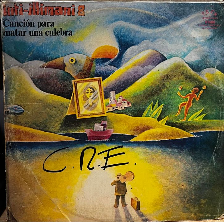 INTI -ILLIMANI 8 - CANCION PARA MATAR UNA CULEBRA LP