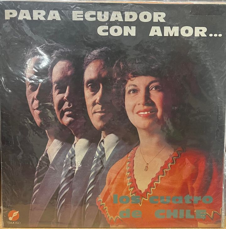 LOS CUATRO DE CHILE - PARA ECUADOR CON AMOR LP