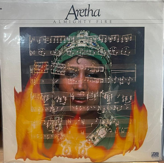 ARETHA FRANKLIN - ALMIGHTY FIRE  LP