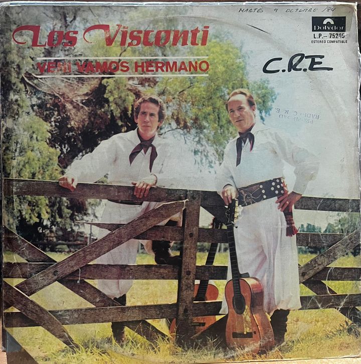 LOS VISCONTI - VENI VAMOS HERMANO LP