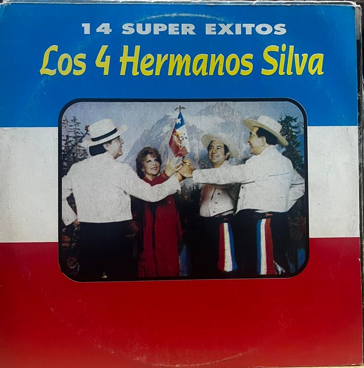 LOS 4 HERMANOS SILVA - 14 SUPER EXITOS LP