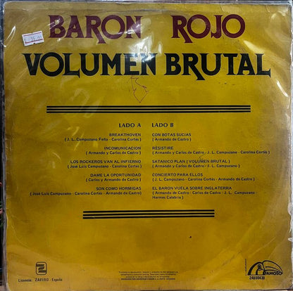 BARON ROJO - VOLUMEN BRUTAL  LP