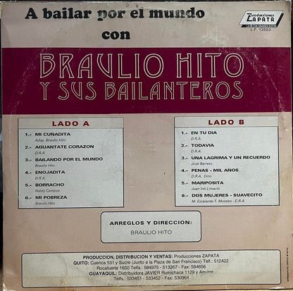 BRAULIO HITO Y SUS BAILANTEROS - A BAILAR POR EL MUNDO LP