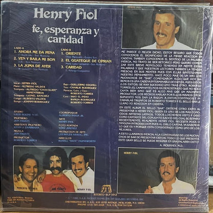 HENRY FIOL - FE, ESPERANZA Y CARIDAD  LP