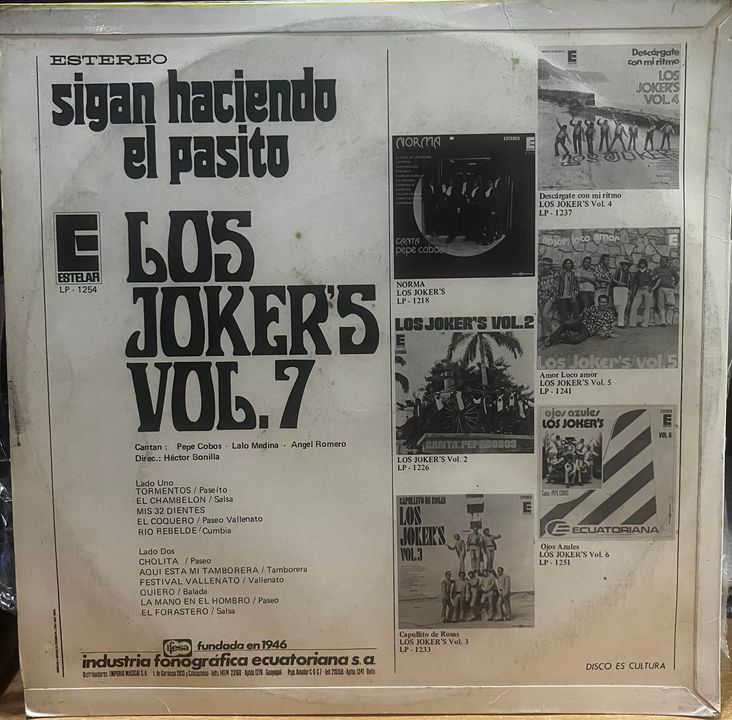 LOS JOKERS - SIGAN HACIENDO EL PASITO VOL.7