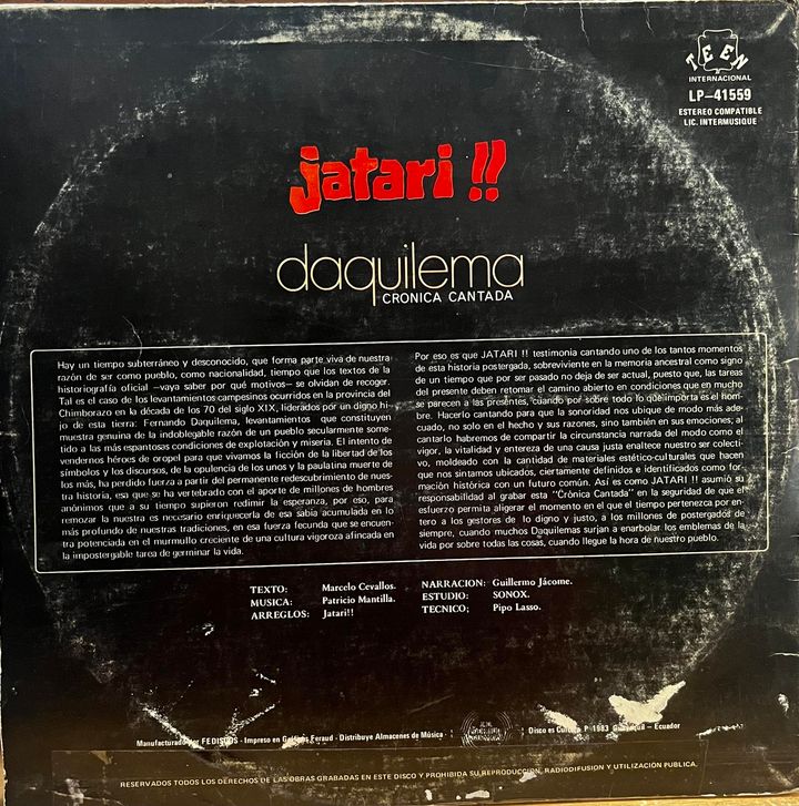 JATARI - DAQUILEMA LP