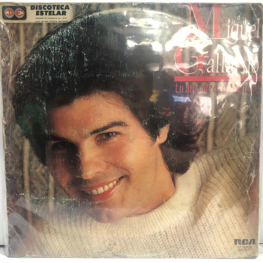 MIGUEL GALLARDO - TU AMANTE O TU ENEMIGO LP