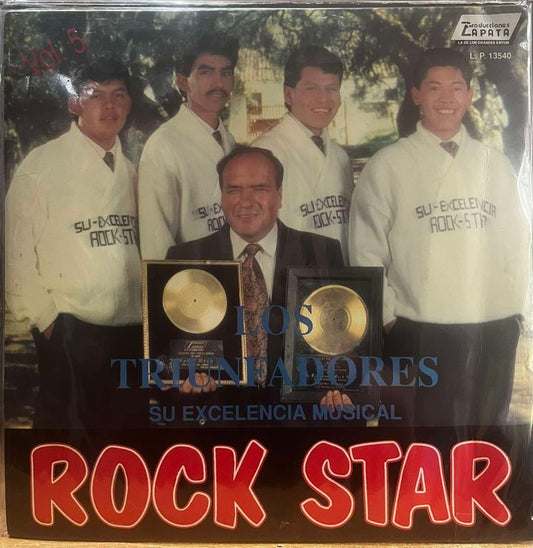 ROCK STAR - LOS TRIUNFADORES: SU EXCELENCIA MUSICAL VOL.5 LP (DE EPOCA)