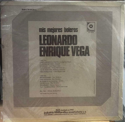 LEONARDO ENRIQUE VEGA -  MIS MEJORES BOLEROS LP