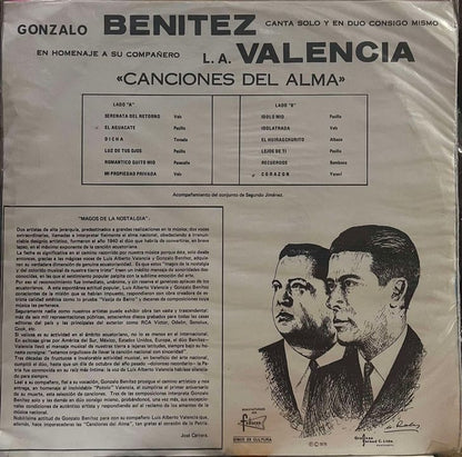 GONZALO BENITEZ - CANCIONES DEL ALMA LP