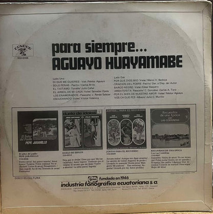 DUO AGUAYO HUAYAMABE - PARA SIEMPRE LP