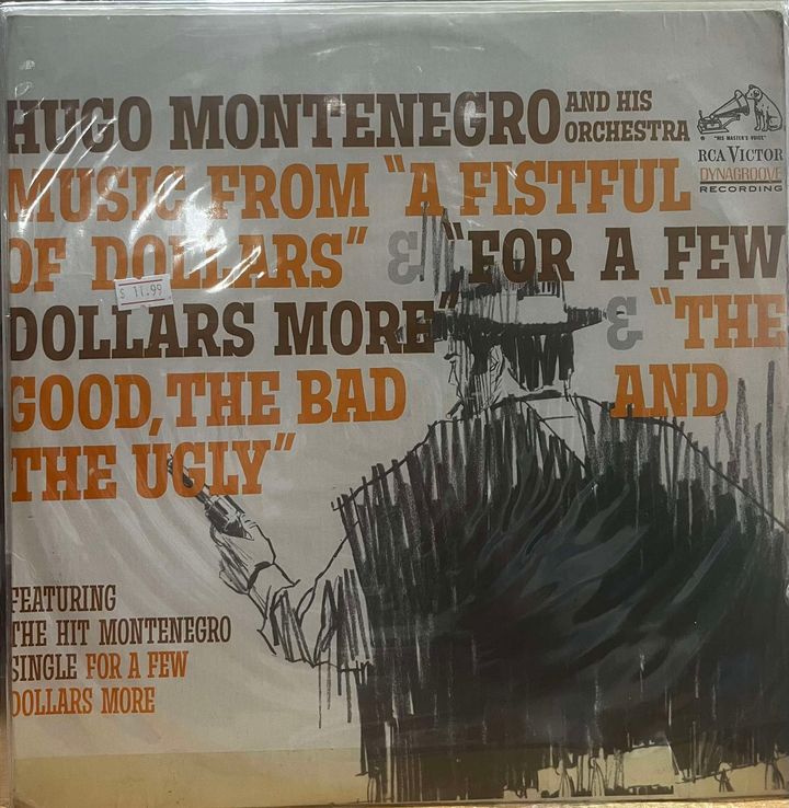 HUGO MONTENEGRO AND HIS ORCHESTRA - MUSIC FROM A FISTFUL LP (DE EPOCA)