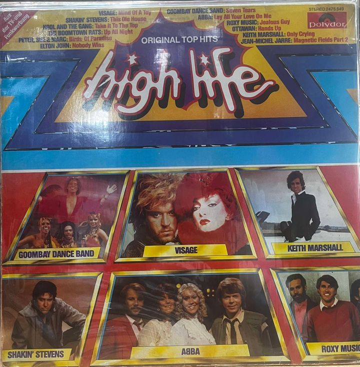 HIGH LIFE - ORIGINAL TOP HITS LP (DE EPOCA)